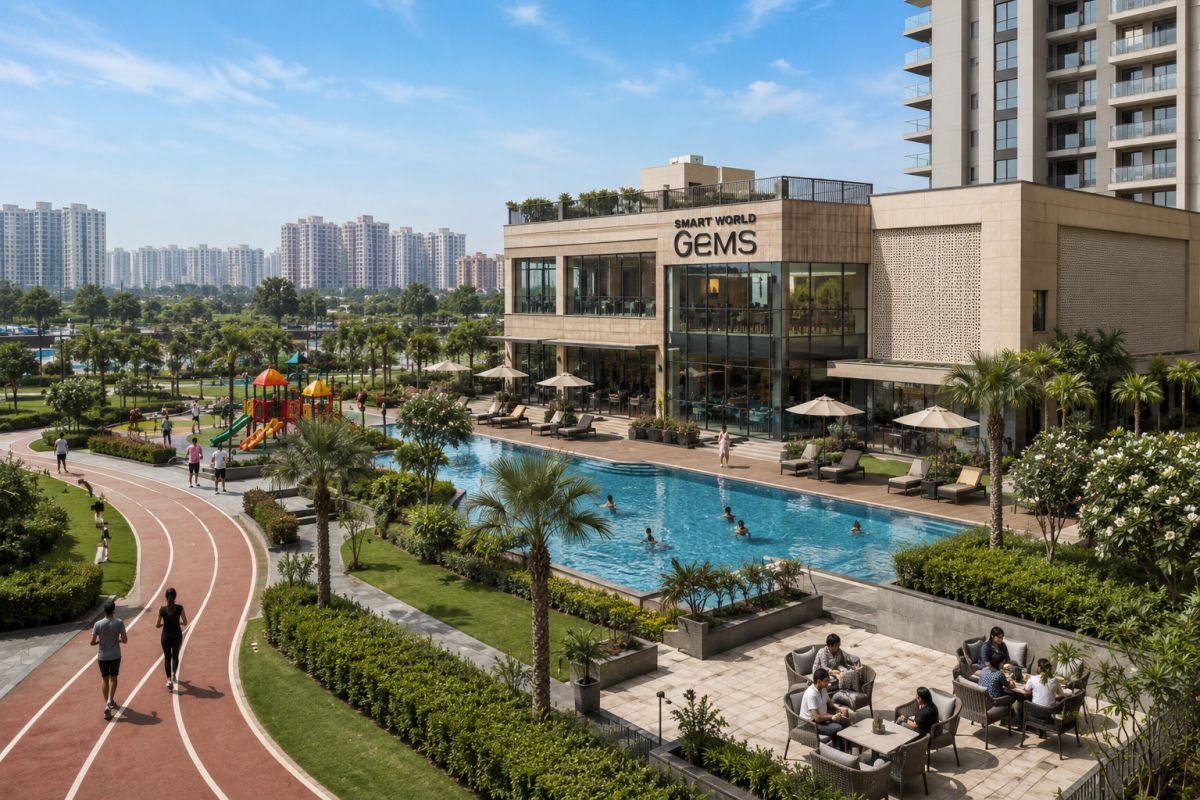 Smart World Gems clubhouse and lifestyle amenities