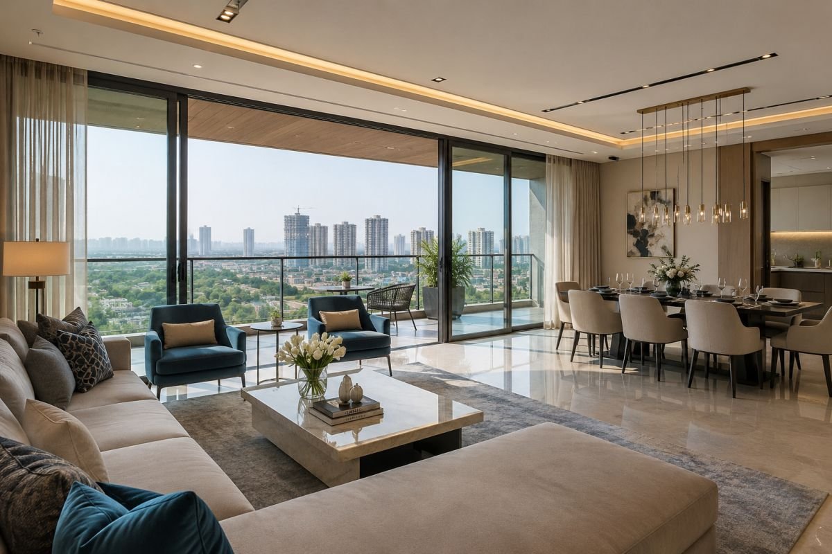 Spacious apartment layout at La Vida by Tata Housing Gurgaon
