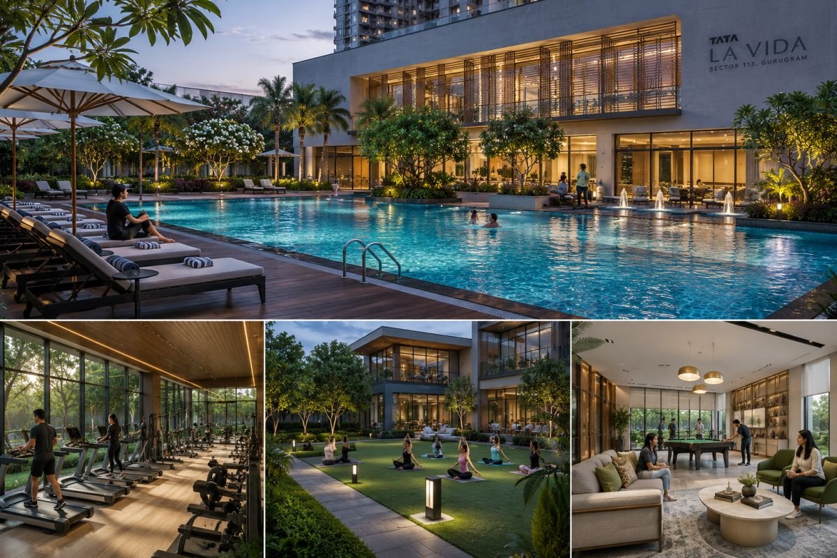 Tata La Vida clubhouse and lifestyle amenities
