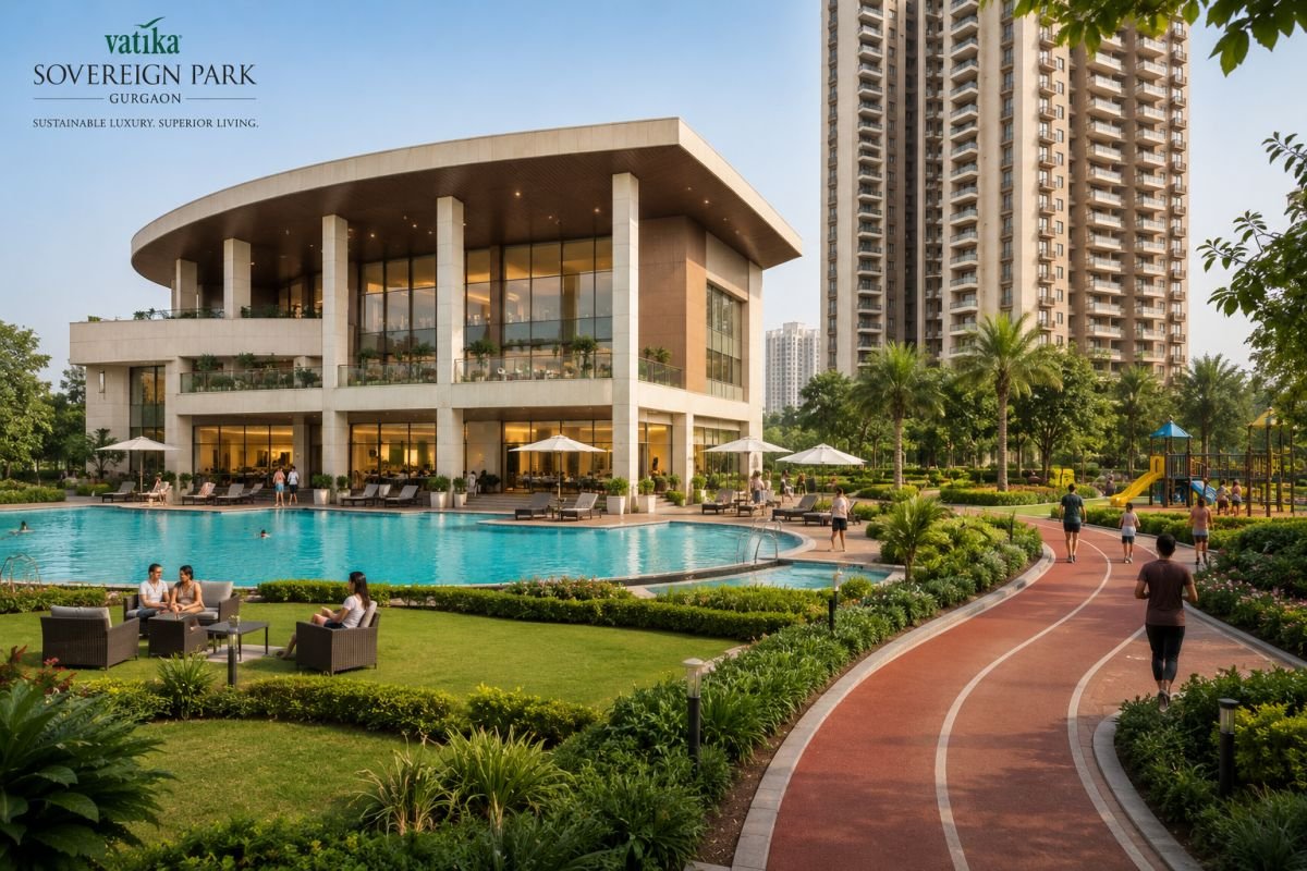 Clubhouse and lifestyle amenities at Vatika Sovereign Park