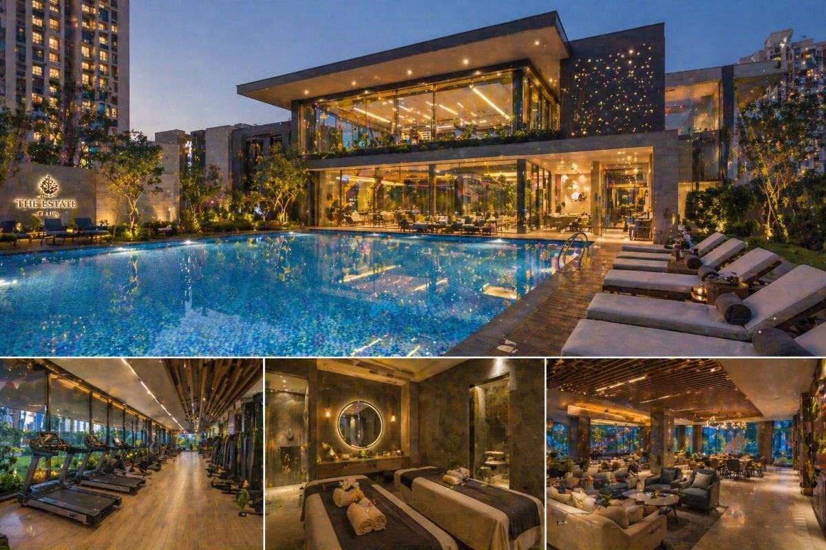 Anant Raj The Estate Residences Gurgaon clubhouse amenities pool gym