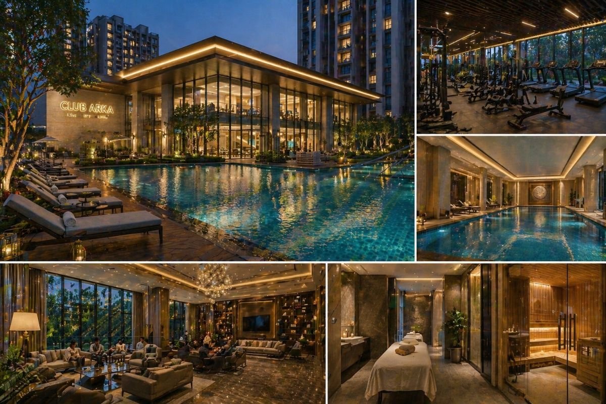 Birla Arika clubhouse gym pool spa luxury amenities Gurgaon