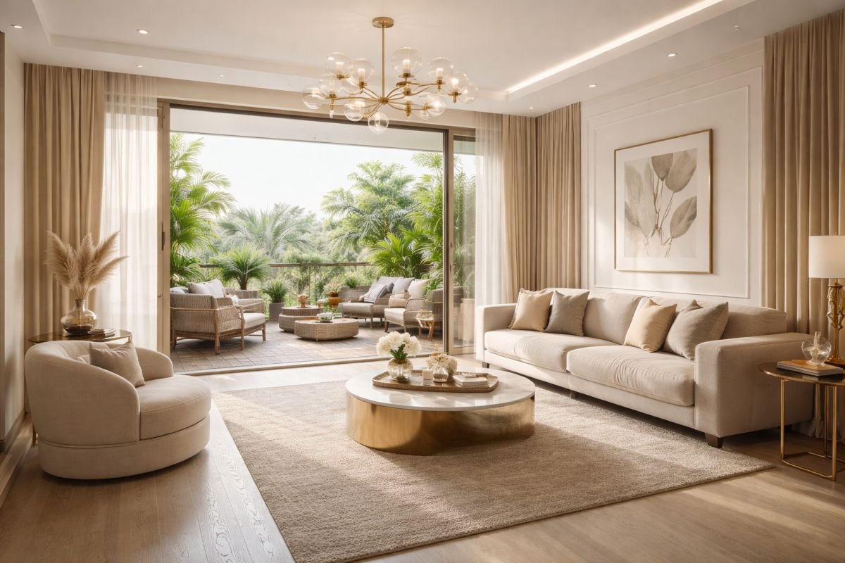 Builder floors in Sector 54 Gurgaon luxury residential interior lifestyle
