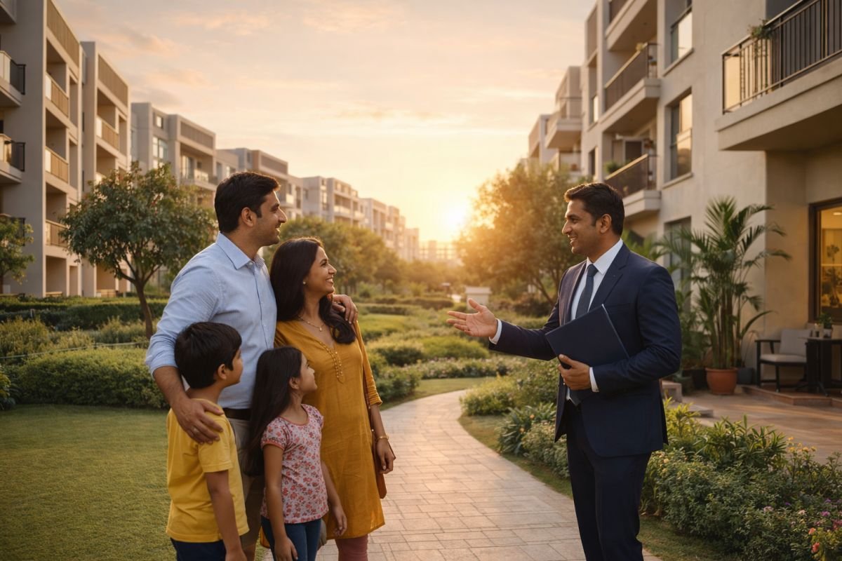 family buying home in Gurgaon low rise floors investment decision