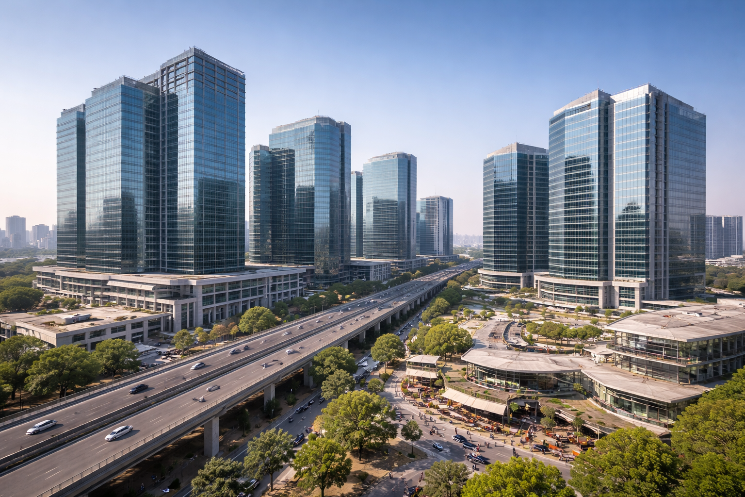 Cyber City Gurgaon Grade A office investment zone