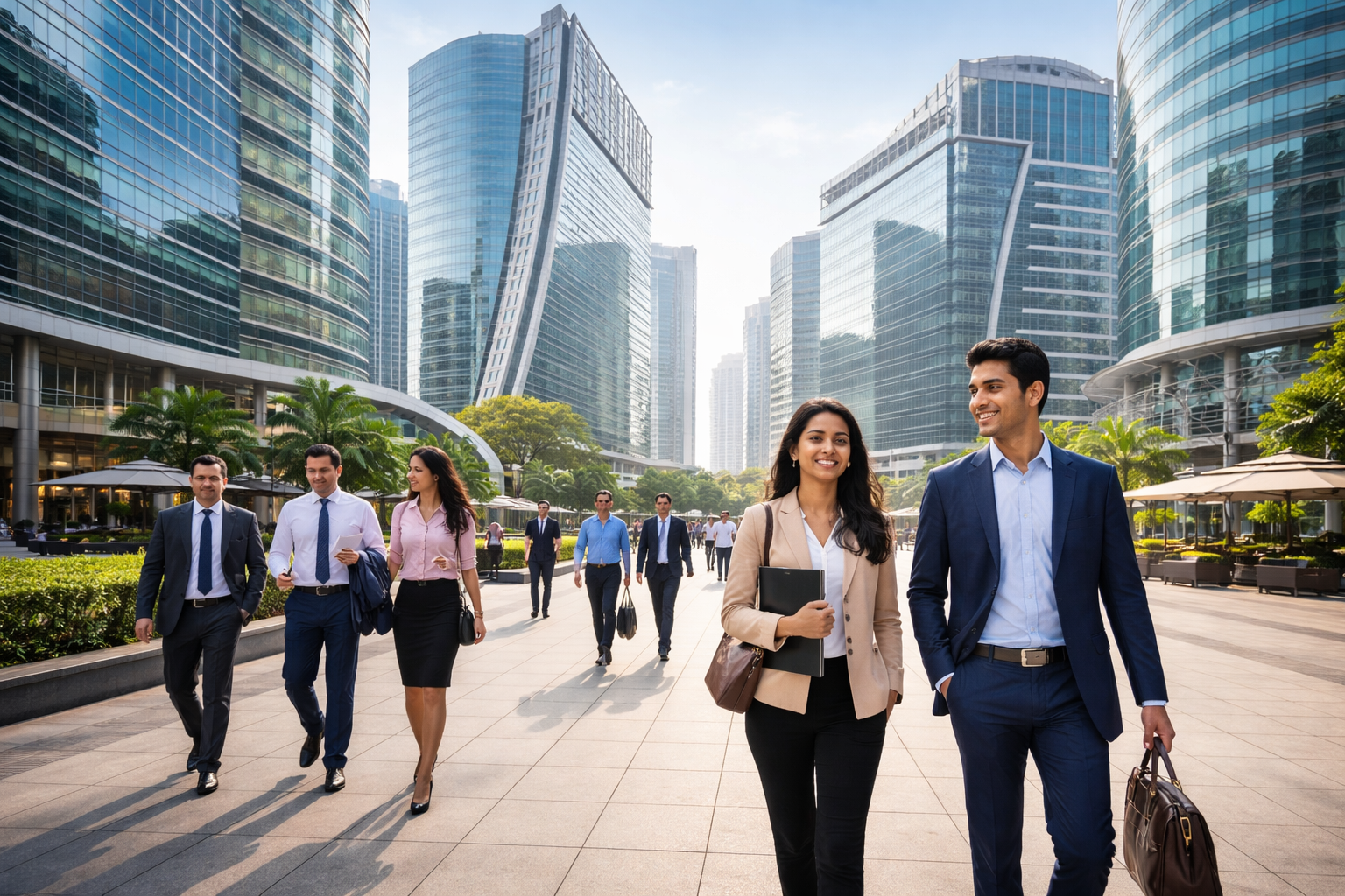 Cyber City Gurgaon corporate employment driving rental demand 2026