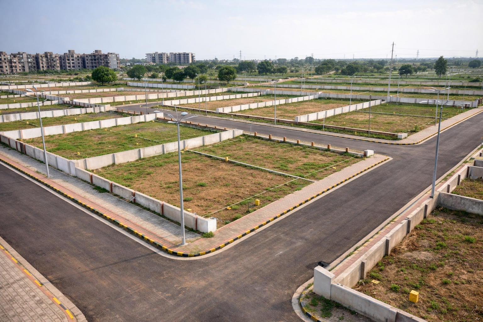 DDJAY plots in Gurgaon with approved layout and internal roads