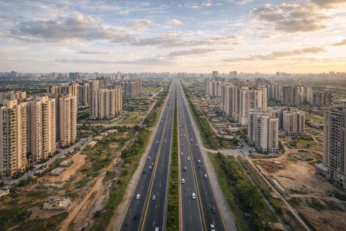dwarka expressway Gurgaon developing residential corridor