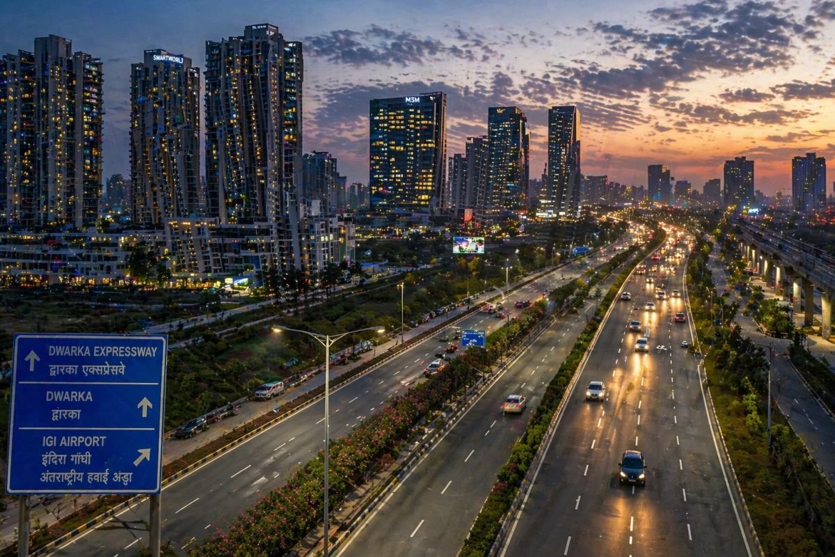 Dwarka Expressway Gurgaon infrastructure and connectivity near Sector 108