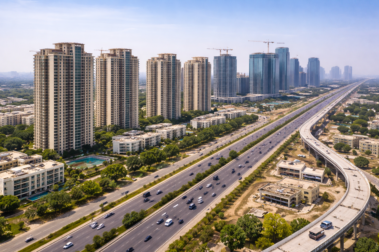 Dwarka Expressway Gurgaon residential and commercial development corridor 2026