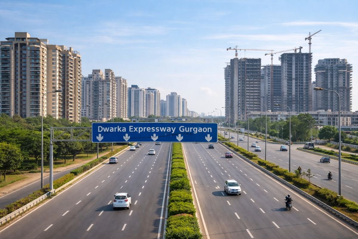 dwarka expressway gurgaon new residential projects highway development modern apartments
