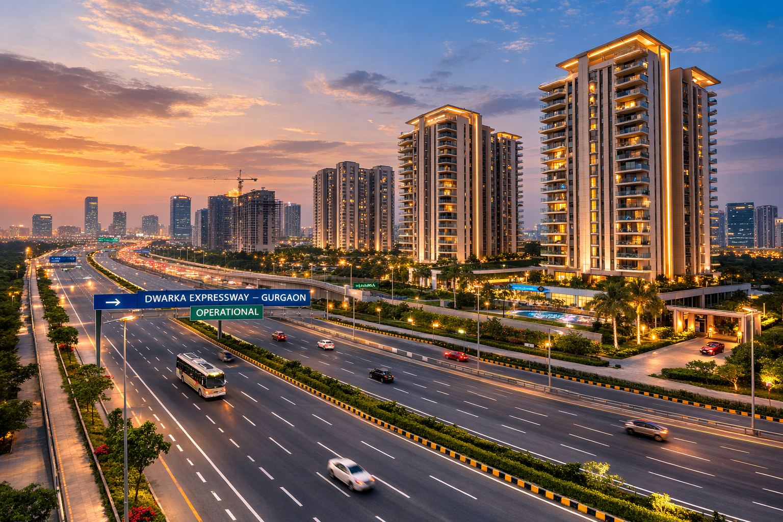 Dwarka Expressway residential corridor Gurgaon 2026 infrastructure development
