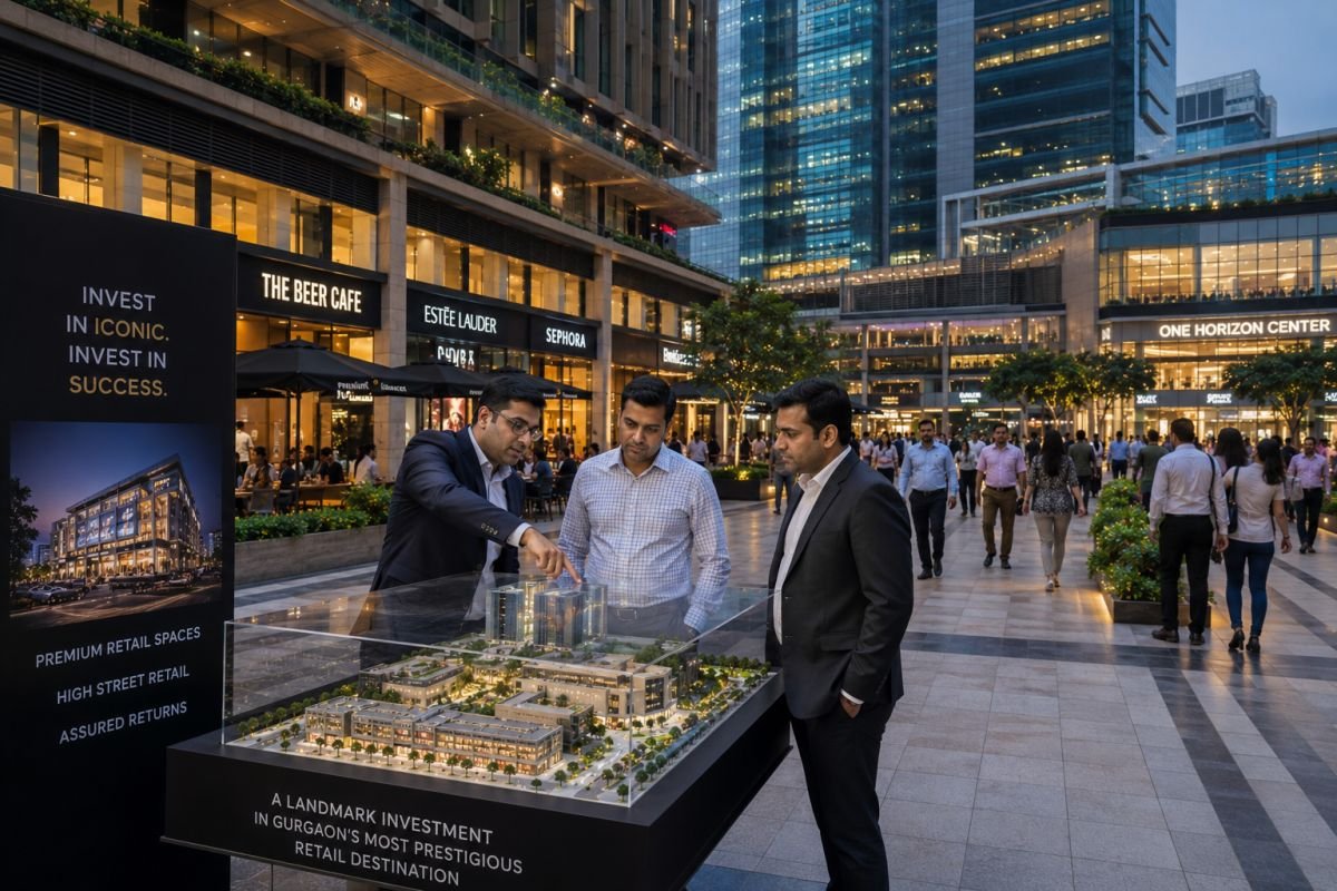 Commercial real estate investment opportunity at Elan The Mark Gurgaon