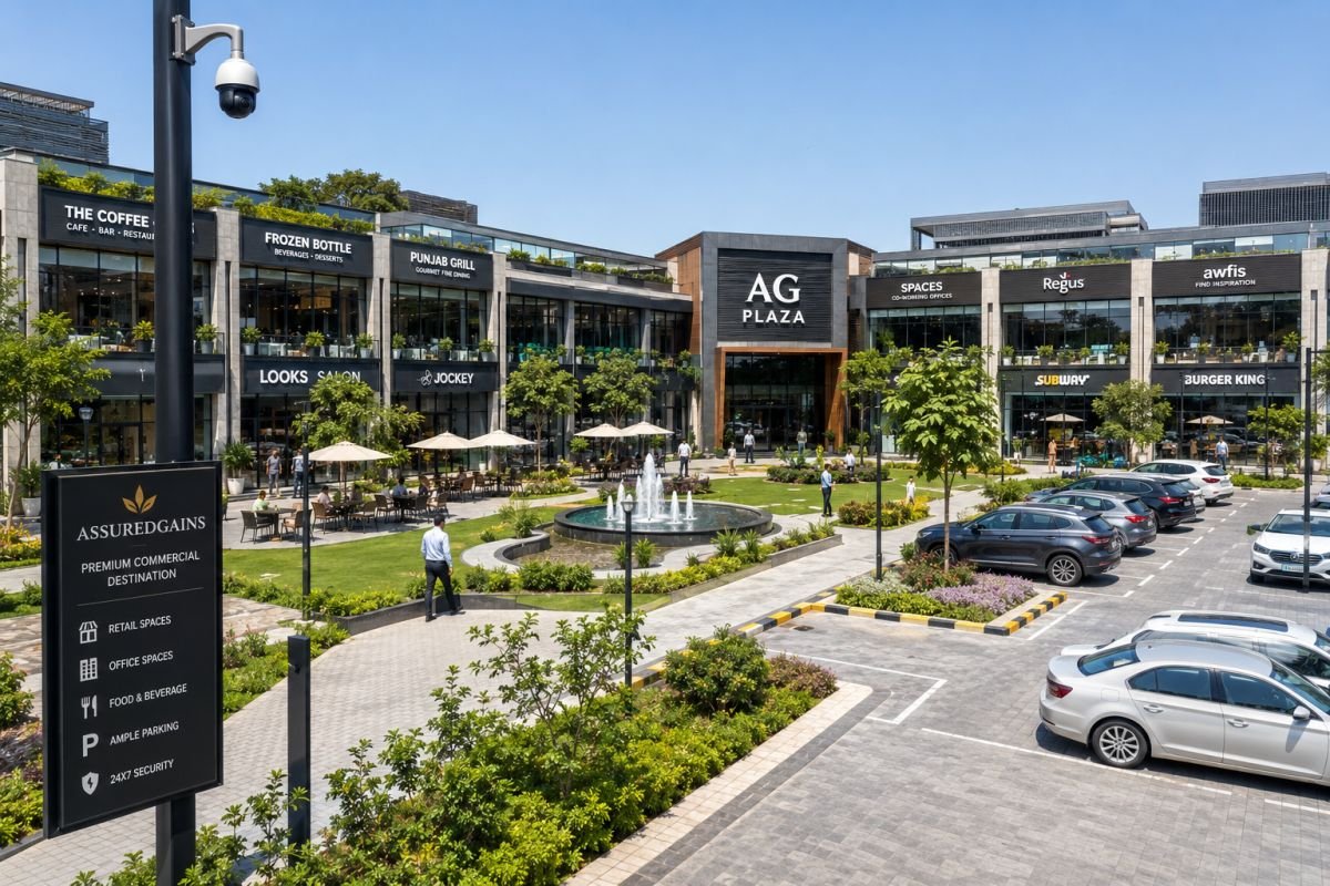 Amenities and commercial environment at Emaar Business District 65