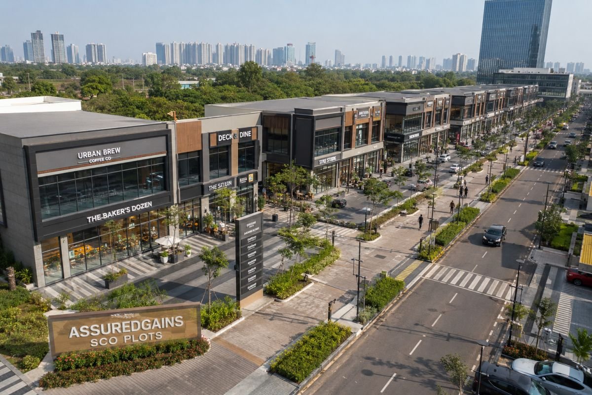 SCO plots at Emaar Business District 65 Gurgaon