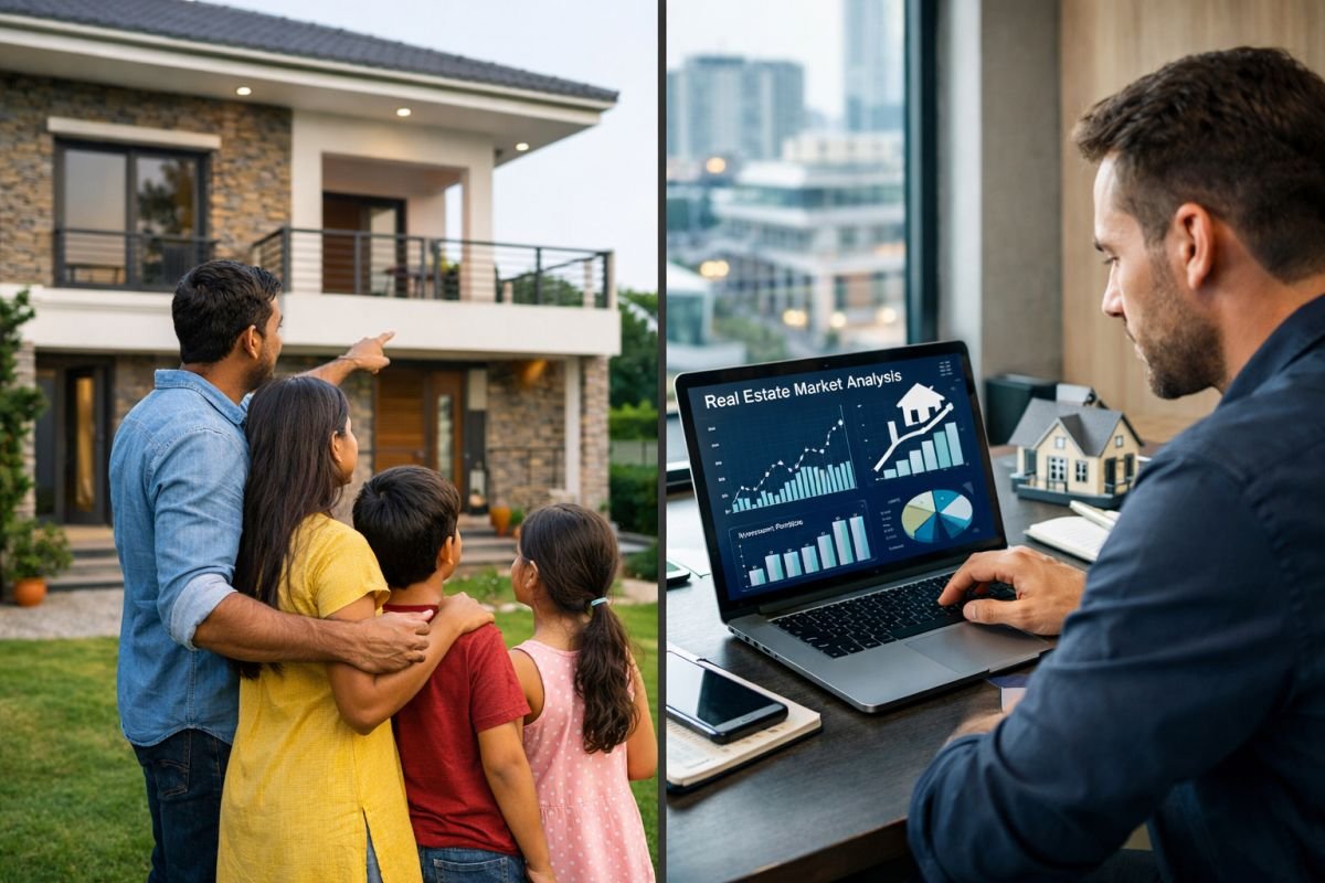 end user vs investor real estate decision comparison India