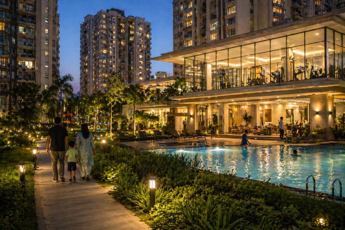 Suncity Essel Towers amenities clubhouse pool gym Gurgaon