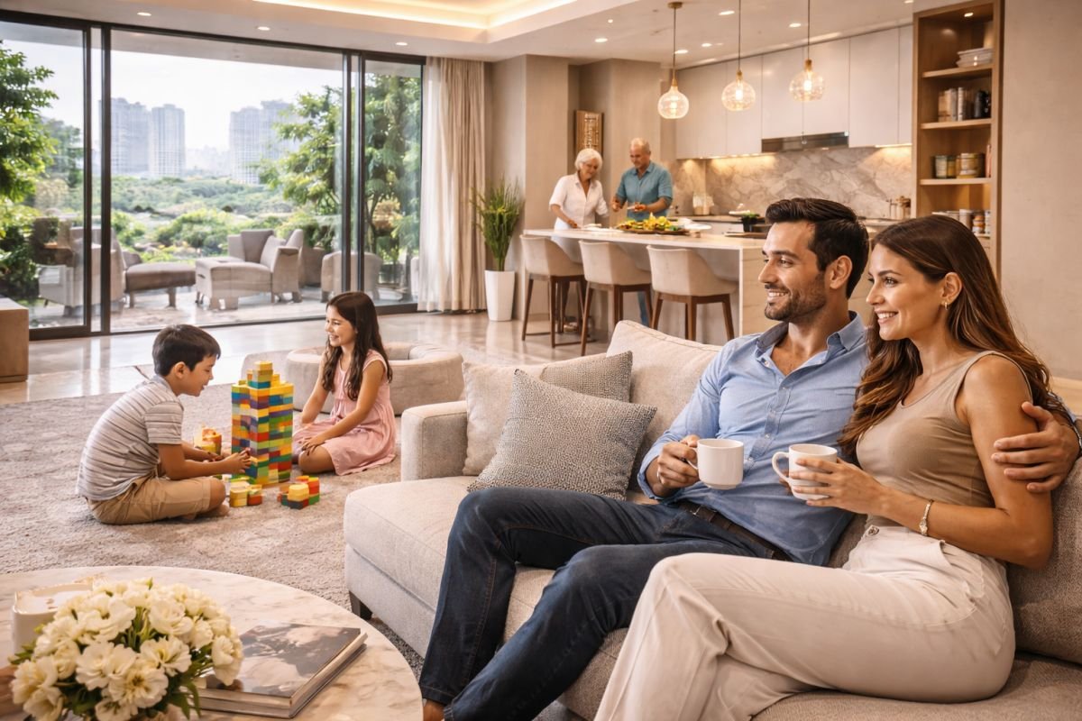 luxury living experience modern apartment interior Gurgaon lifestyle