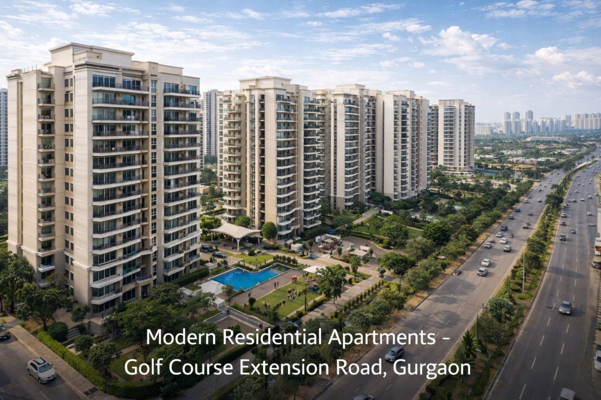 Golf Course Extension Road Gurgaon residential apartments modern