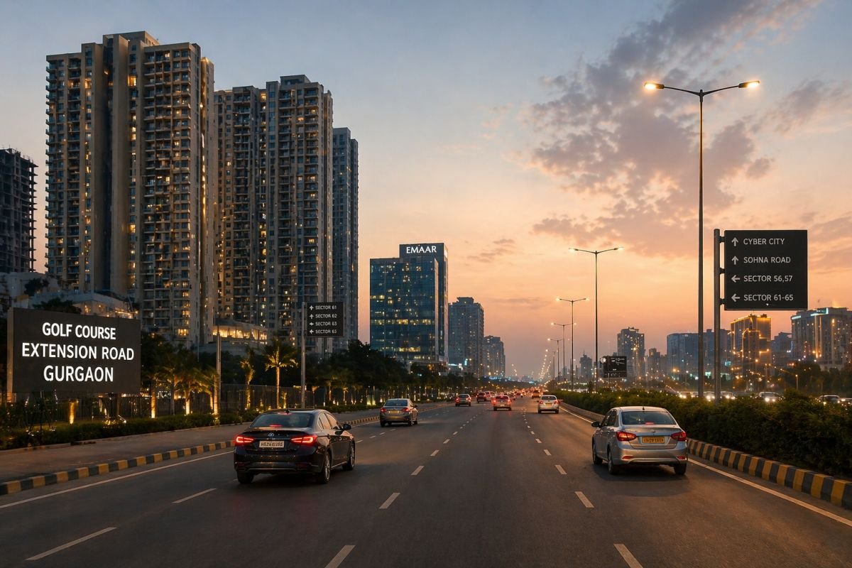 Golf Course Extension Road Gurgaon infrastructure near Pioneer Park