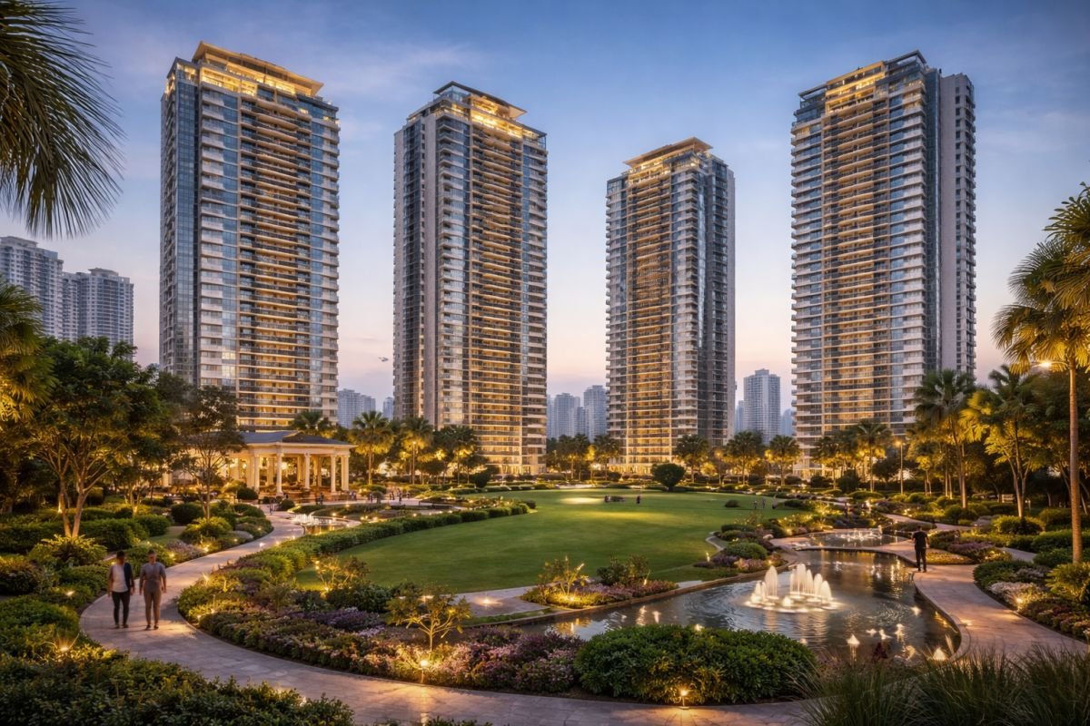 golf course extension road gurgaon luxury apartments premium high rise residential