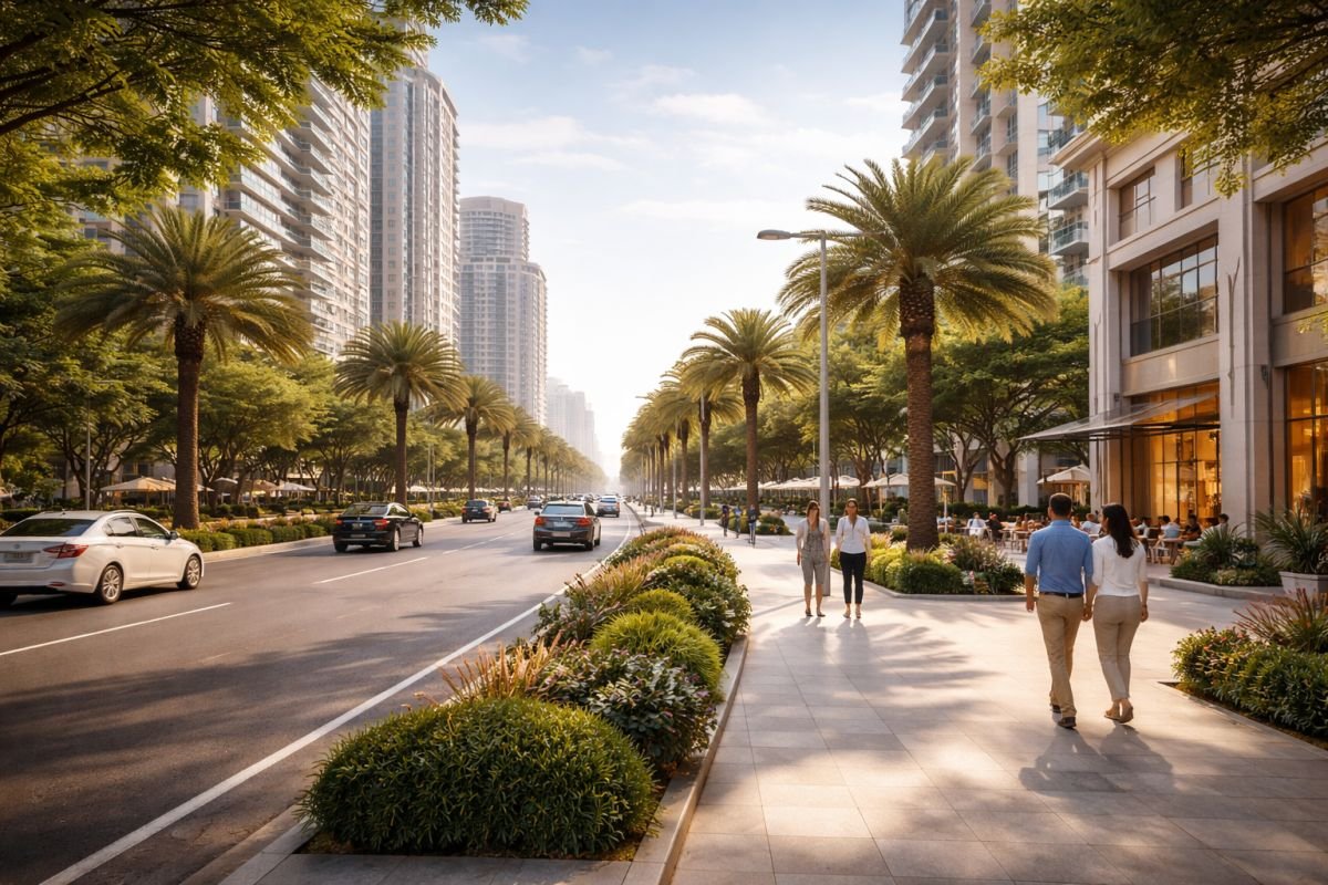 Golf Course Road Gurgaon premium residential surroundings lifestyle