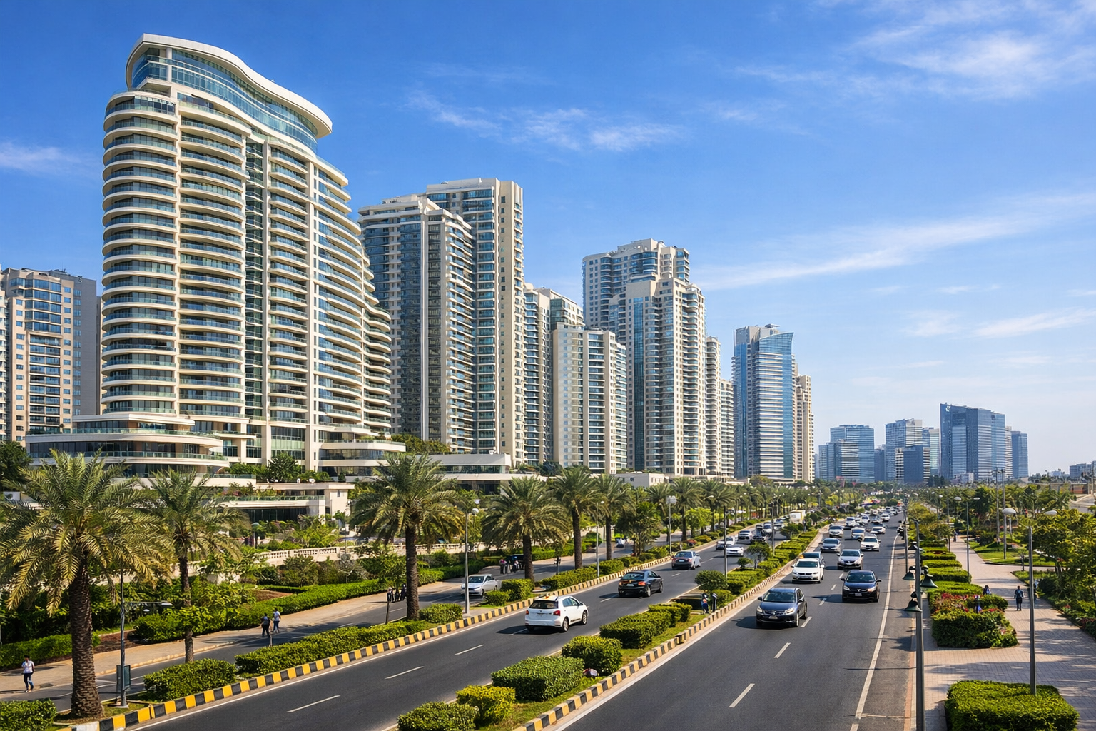 Luxury apartments on Golf Course Road Gurgaon near Sector 54