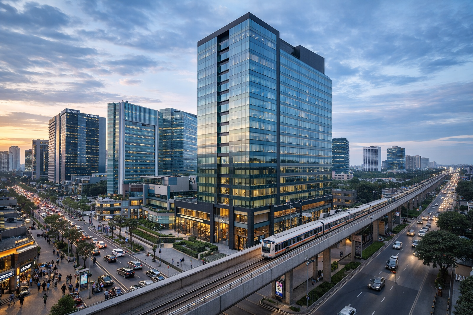 Grade A office space in Golf Course Road Gurgaon business corridor