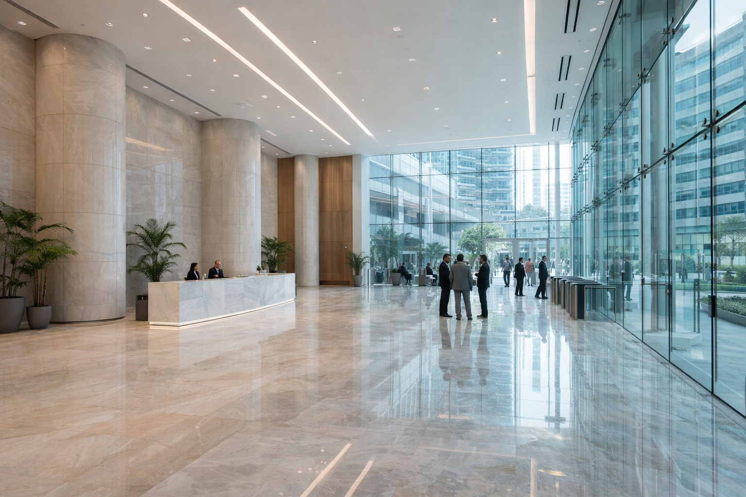 Grade A office space in Gurgaon near Cyber City representing institutional commercial property