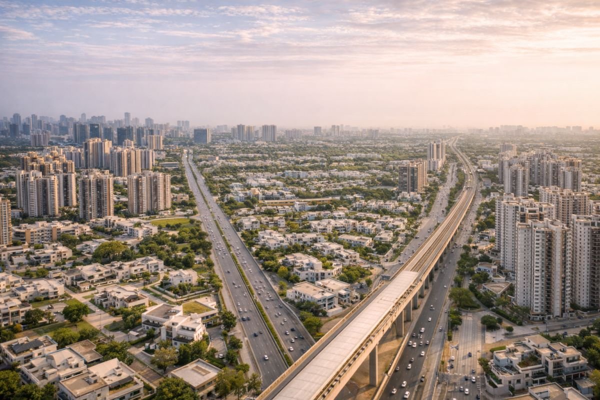 Gurgaon luxury locations Golf Course Road Dwarka Expressway comparison