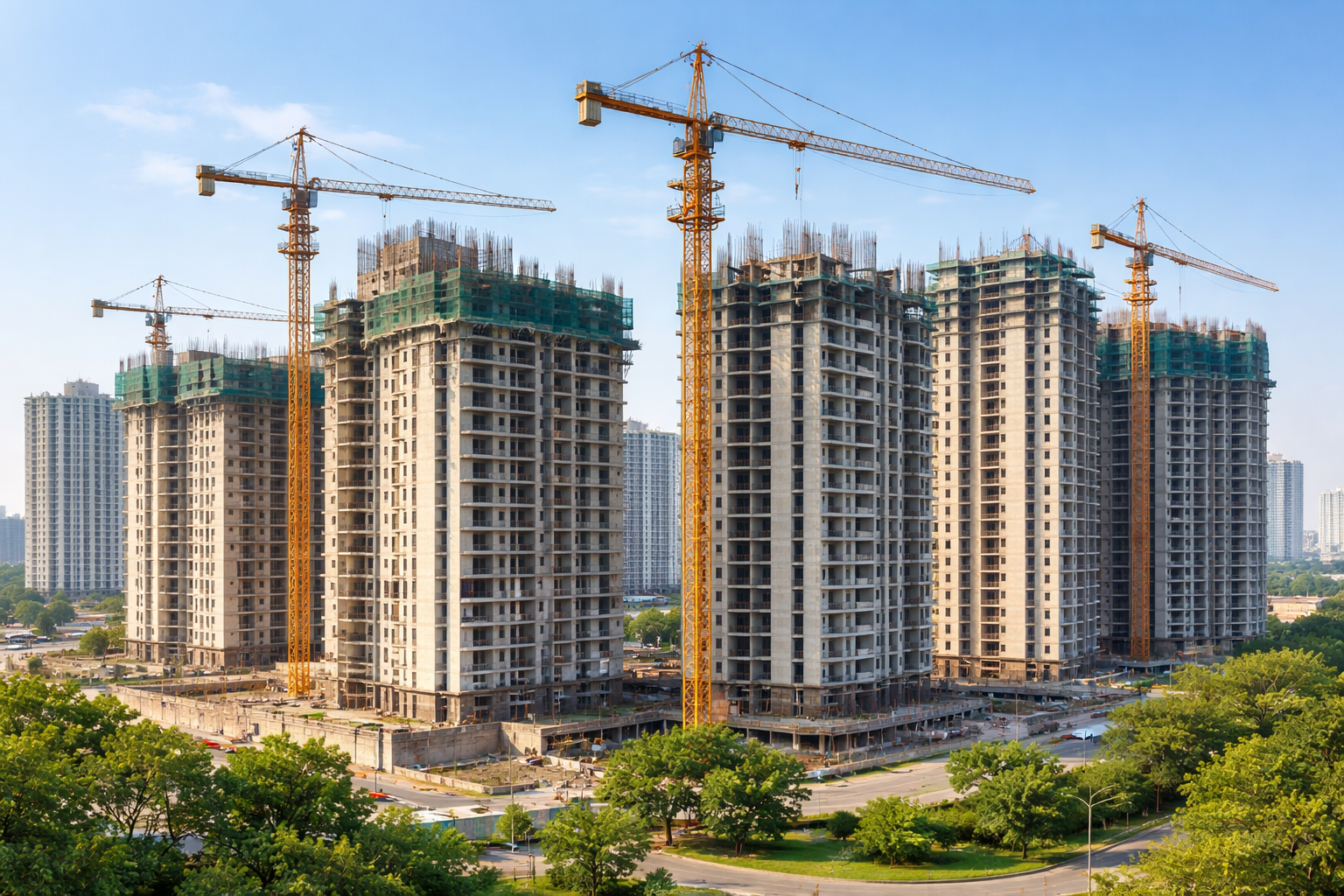 Phased residential development in Gurgaon showing supply discipline