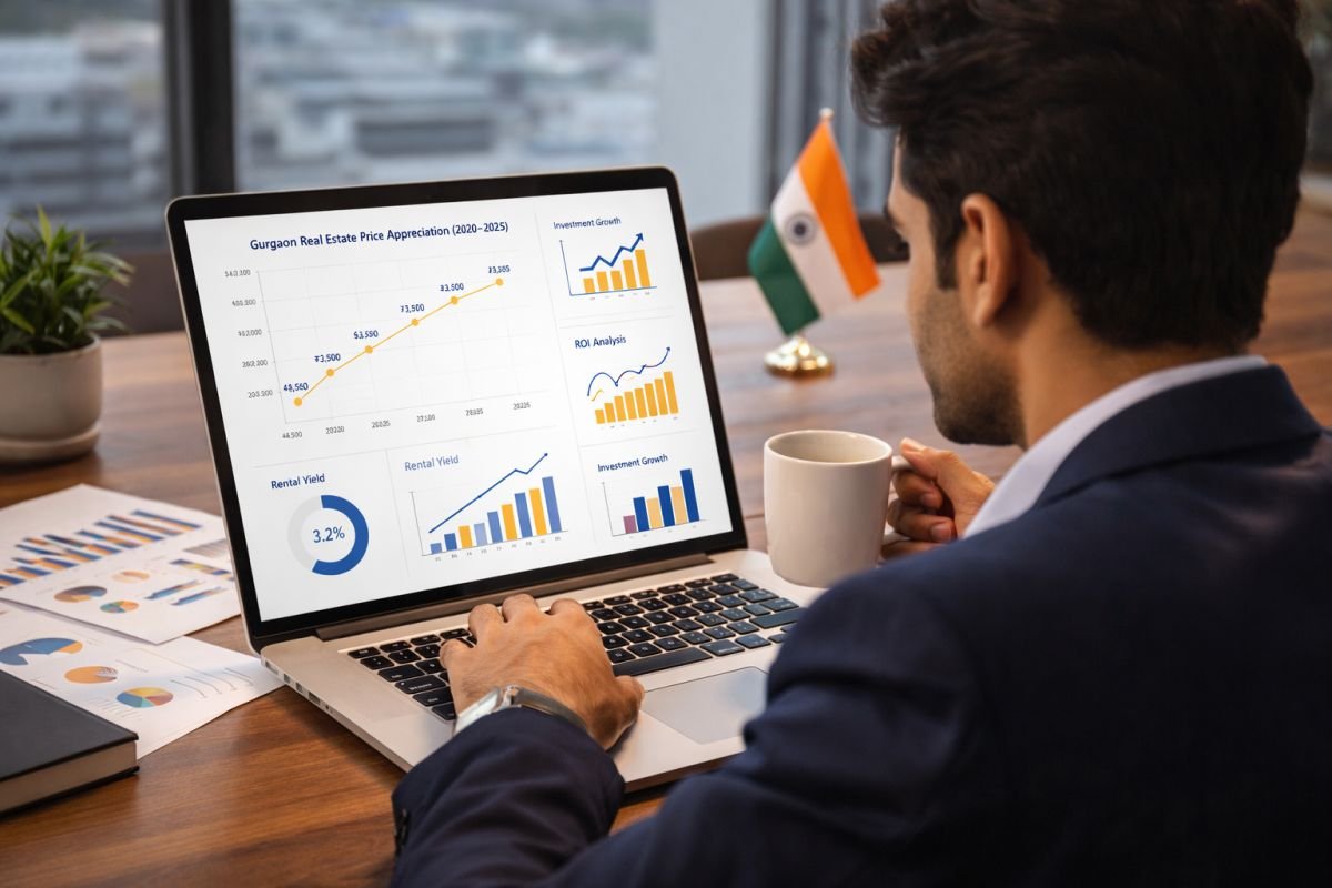 Gurgaon property investment ROI and rental yield analysis