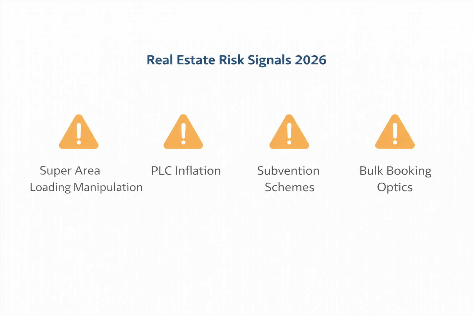 Common risk signals in Gurgaon real estate market 2026