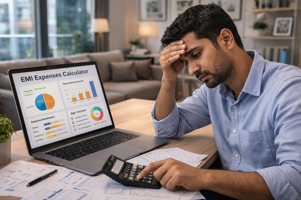 buyer facing EMI and rent financial stress Gurgaon property