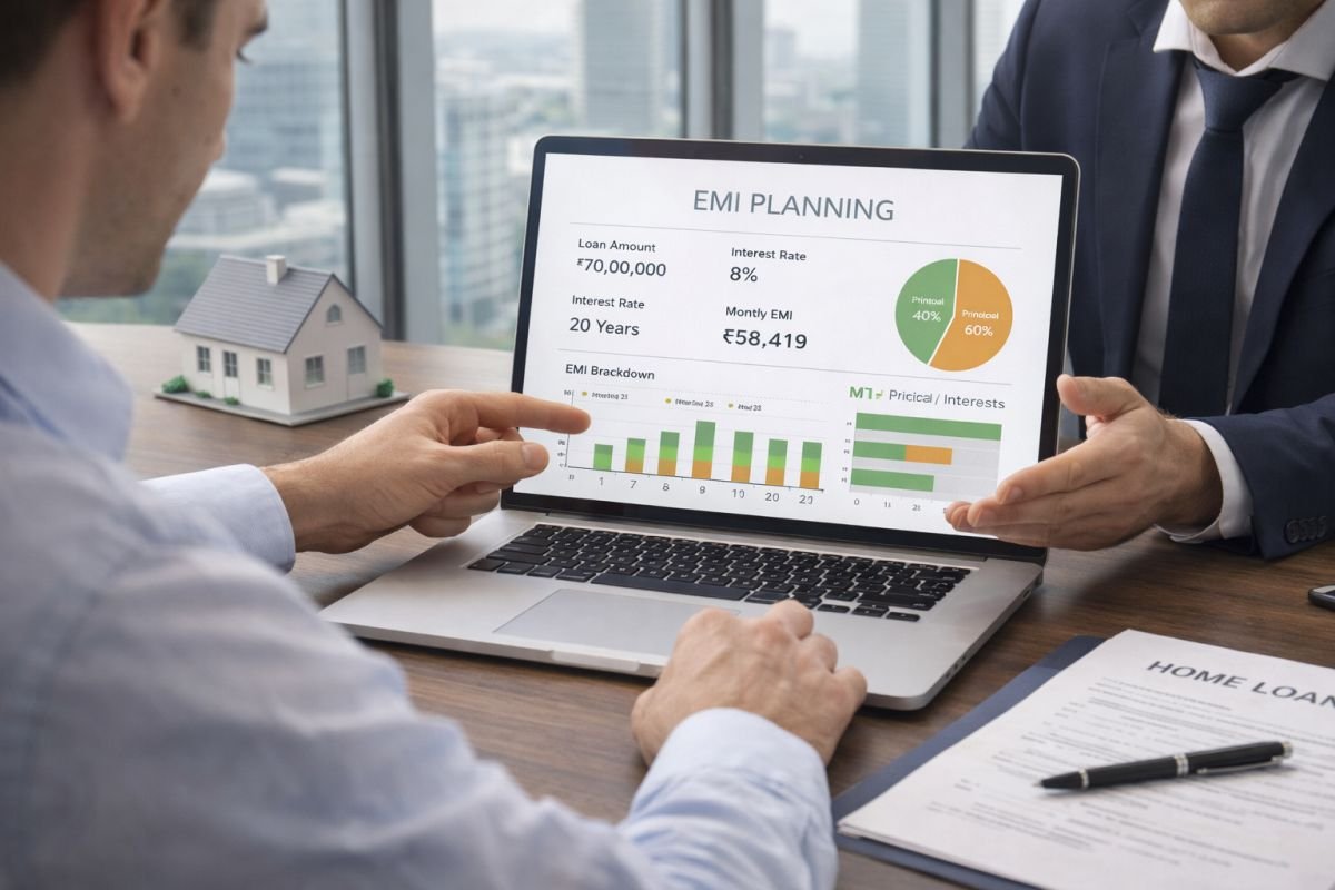 Home loan EMI impact on property cost Gurgaon buyers