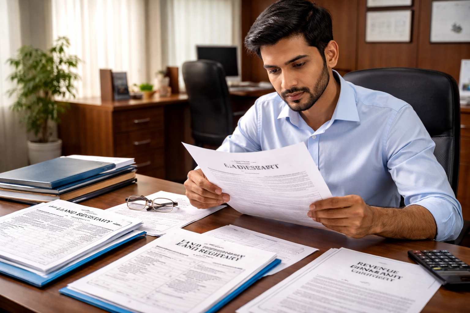 Verifying plot title and Jamabandi records in Haryana before buying