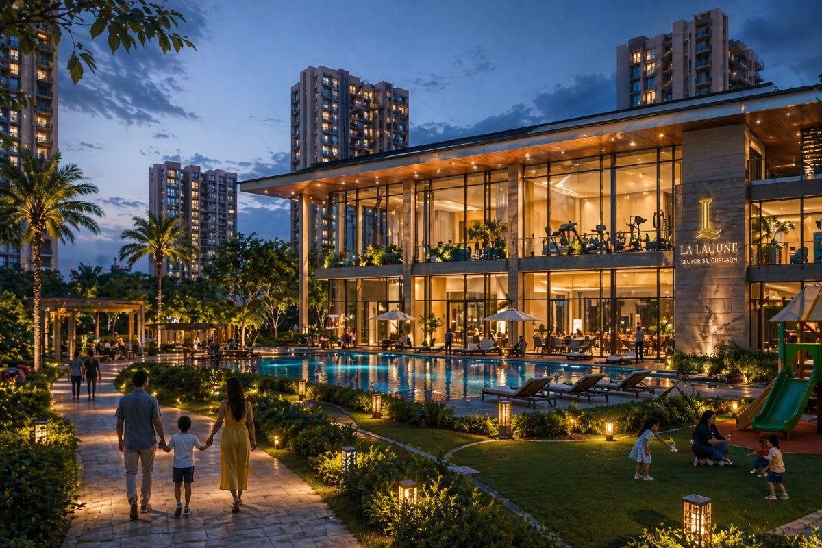 La Lagune amenities clubhouse swimming pool luxury lifestyle Gurgaon