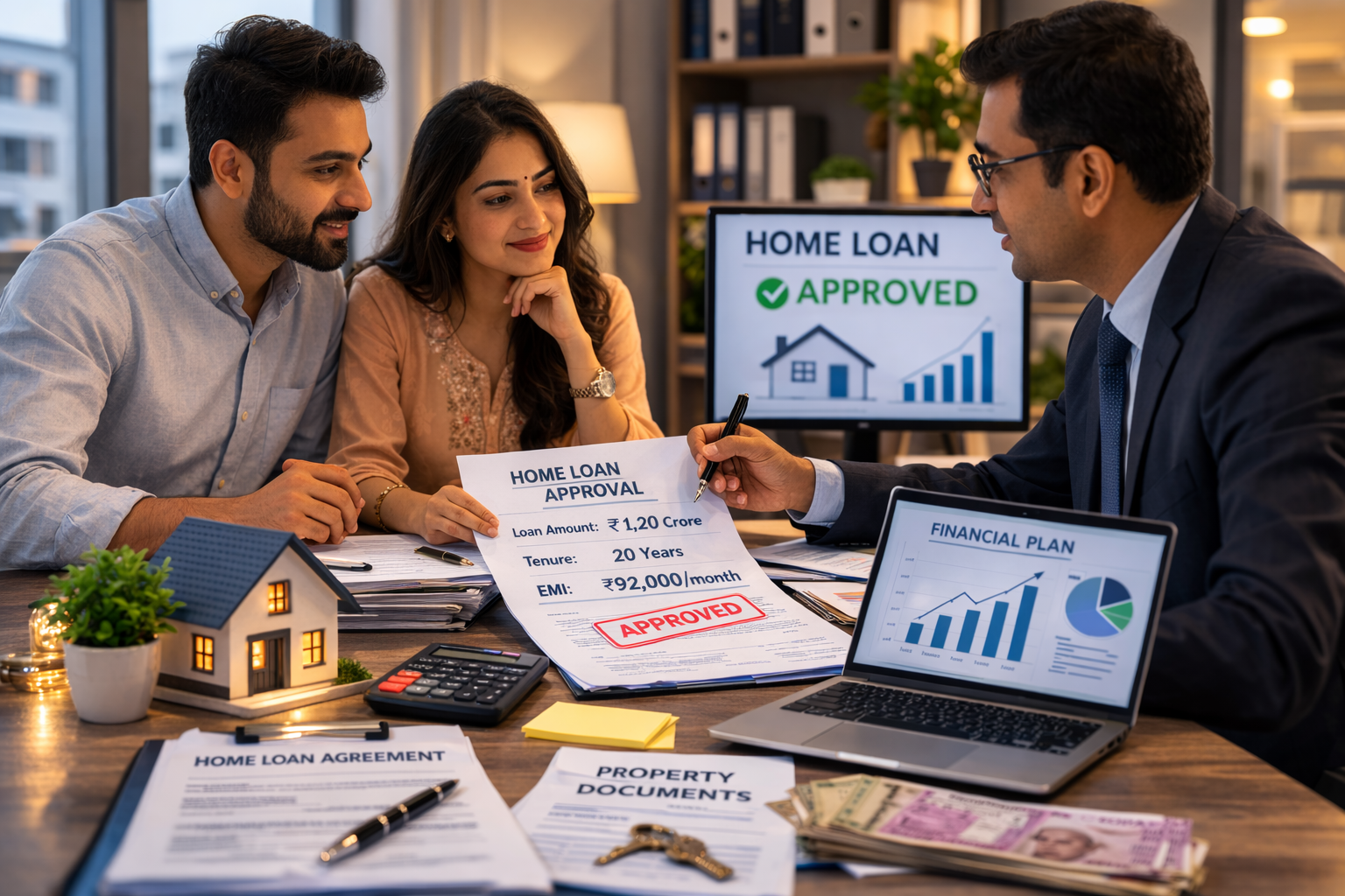 LTV calculation for high-value property in Gurgaon