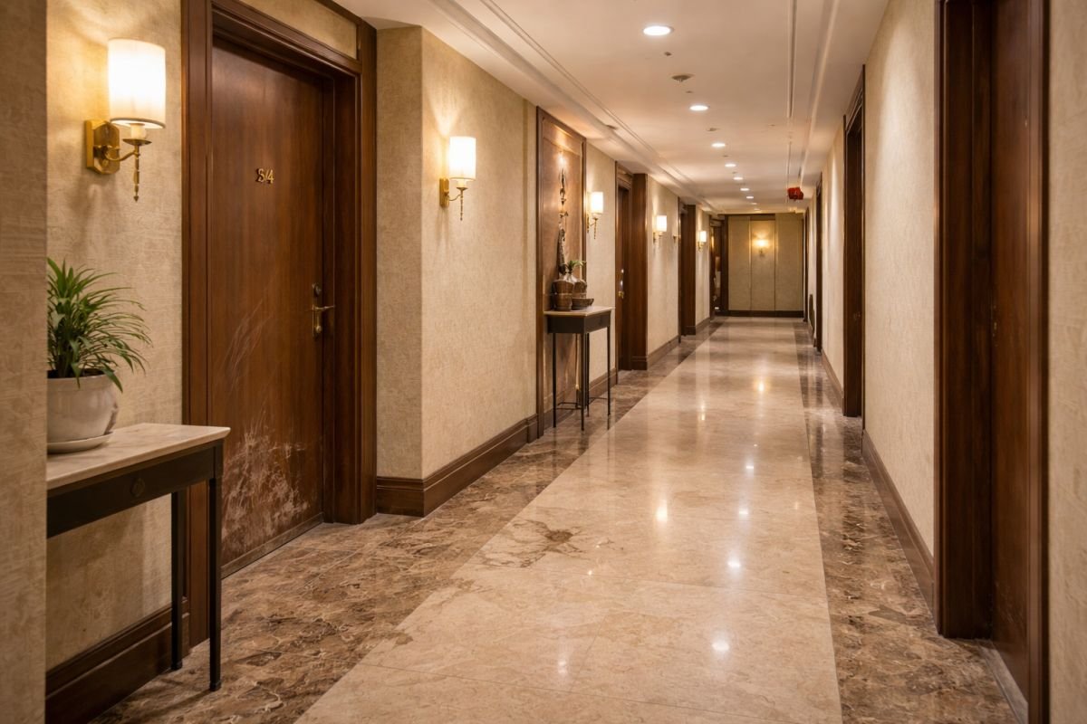 luxury apartment maintenance issues common area wear quality difference