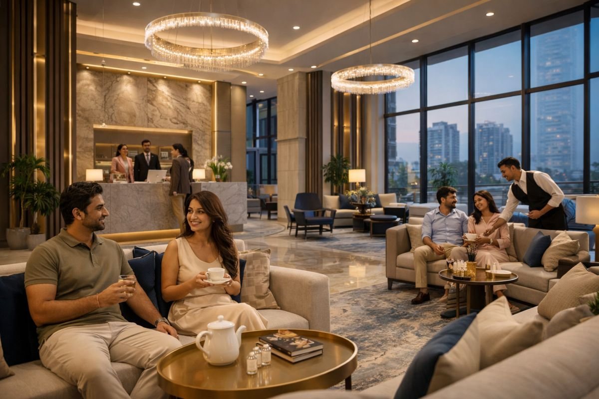 luxury residential community gurgaon clubhouse concierge lifestyle premium living