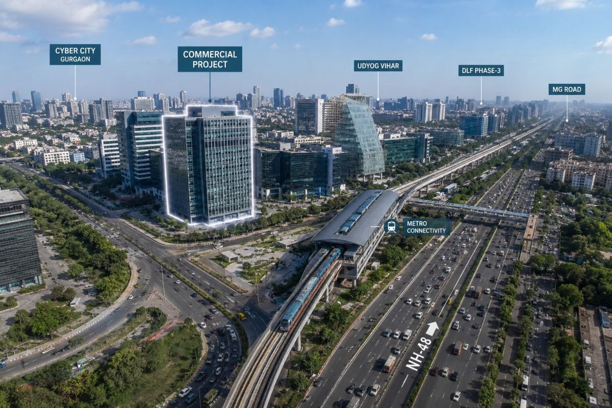 Location advantage and connectivity of Milestone Experion Centre Gurgaon