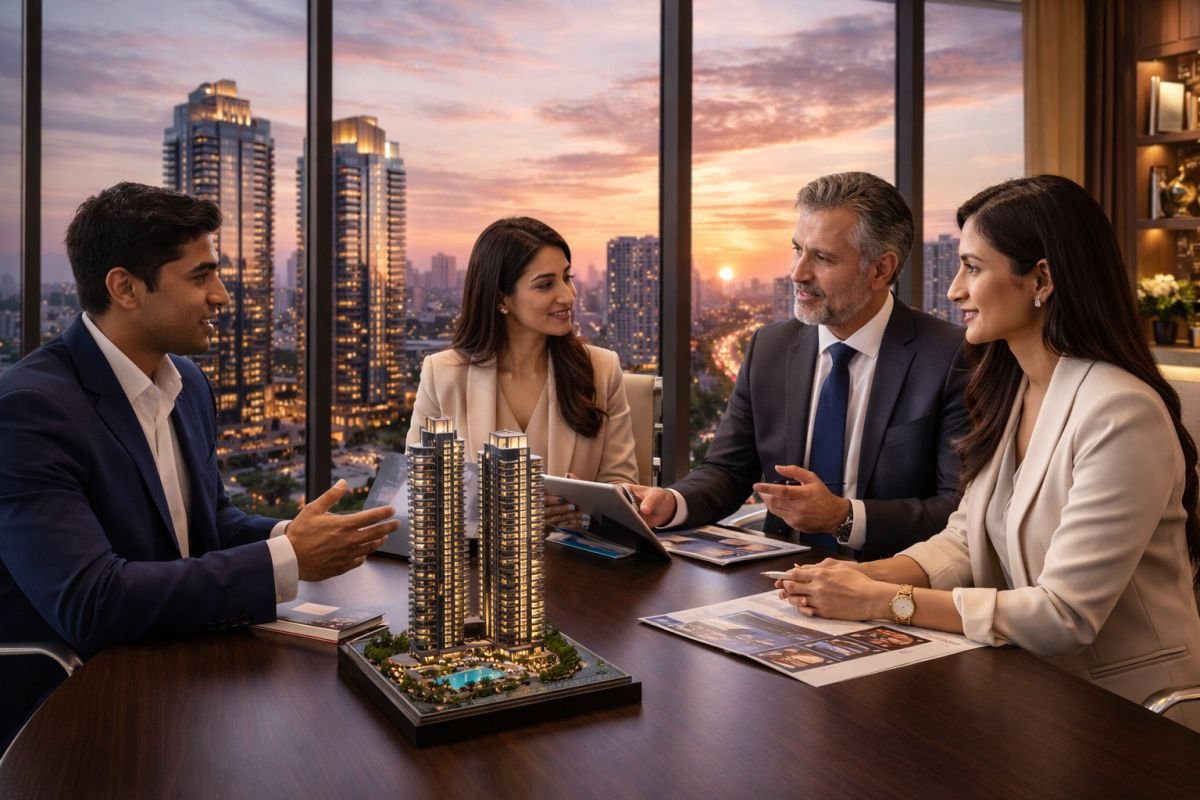 NRI buyers investing in luxury branded residences Gurgaon