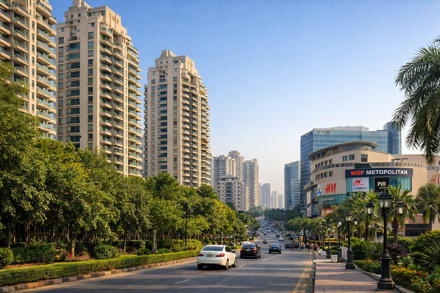 DLF Phase 4 Gurgaon residential area representing Old Gurgaon property market stability