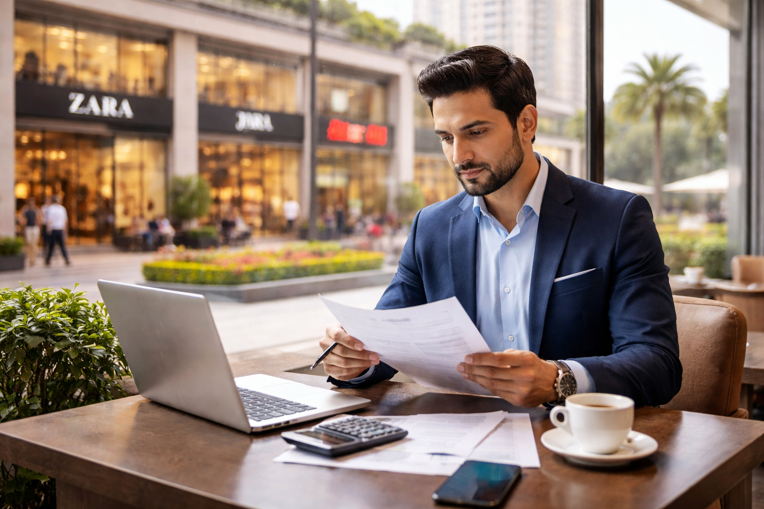 pre leased commercial property Gurgaon lease review and exit strategy