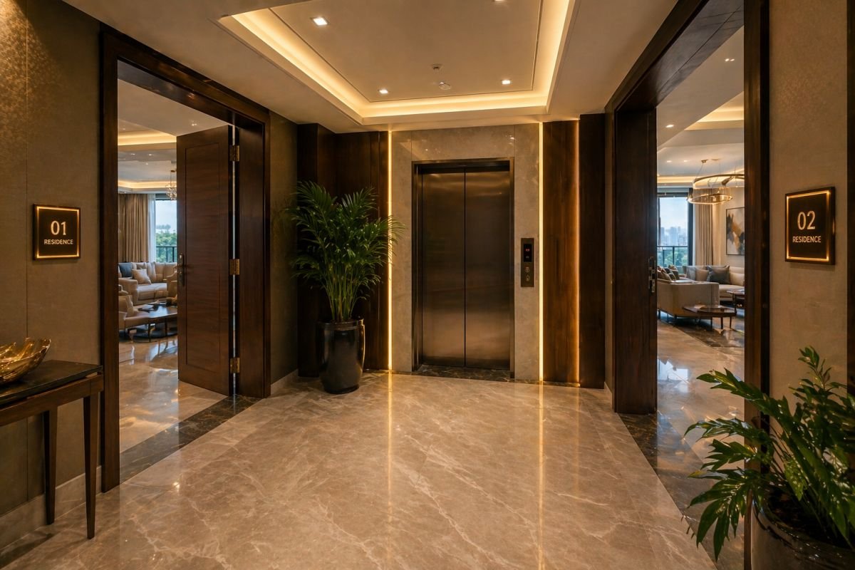 Low density luxury apartment with only two residences per floor Gurgaon