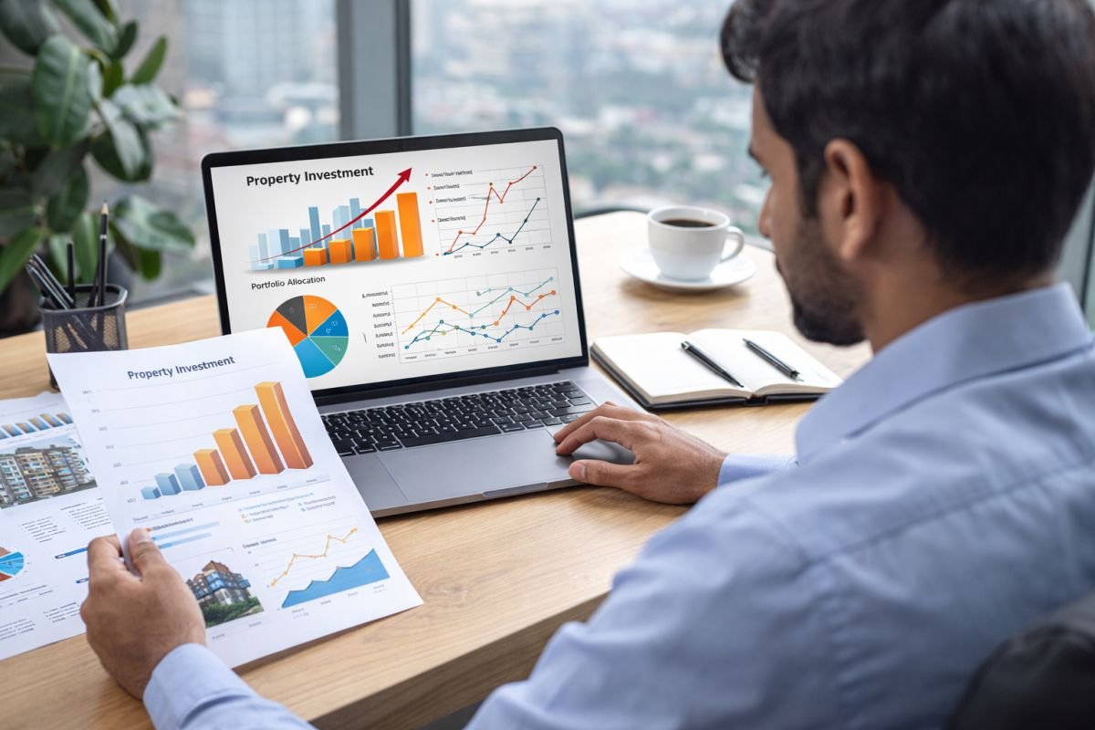 Investor evaluating Gurgaon real estate project fundamentals