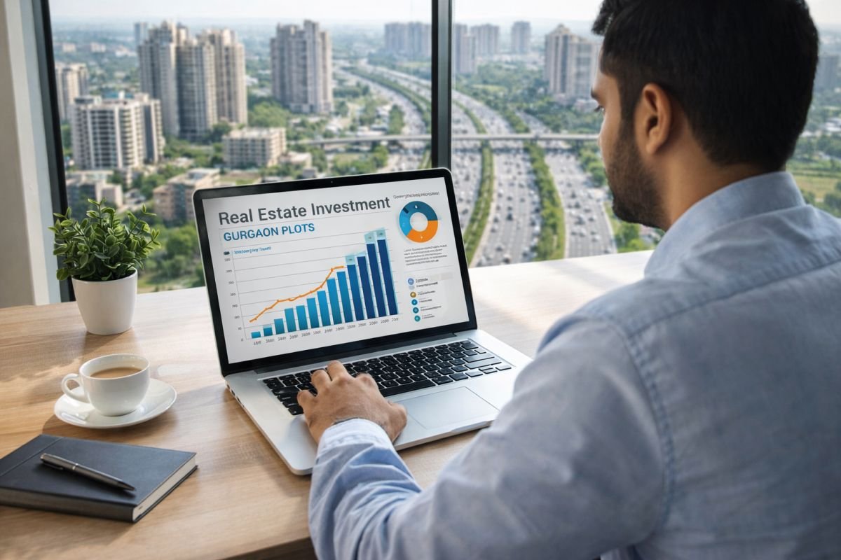 real estate investor Gurgaon analyzing property investment decision