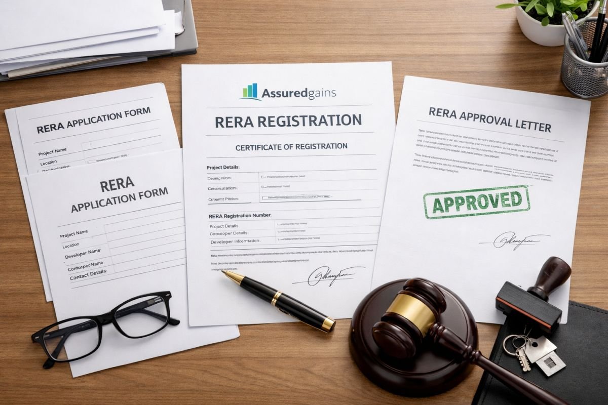 RERA registered project verification documents Gurgaon