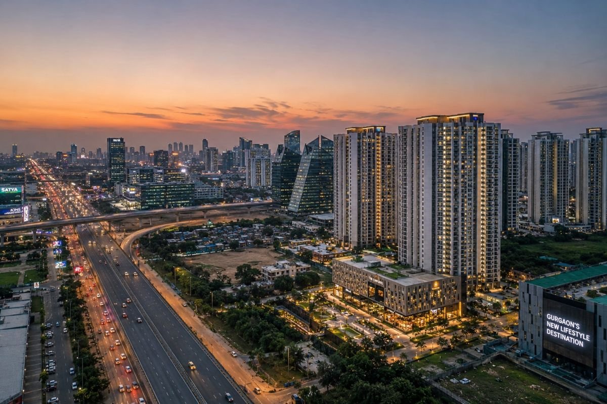 Sector 106 Gurgaon growth corridor near Dwarka Expressway