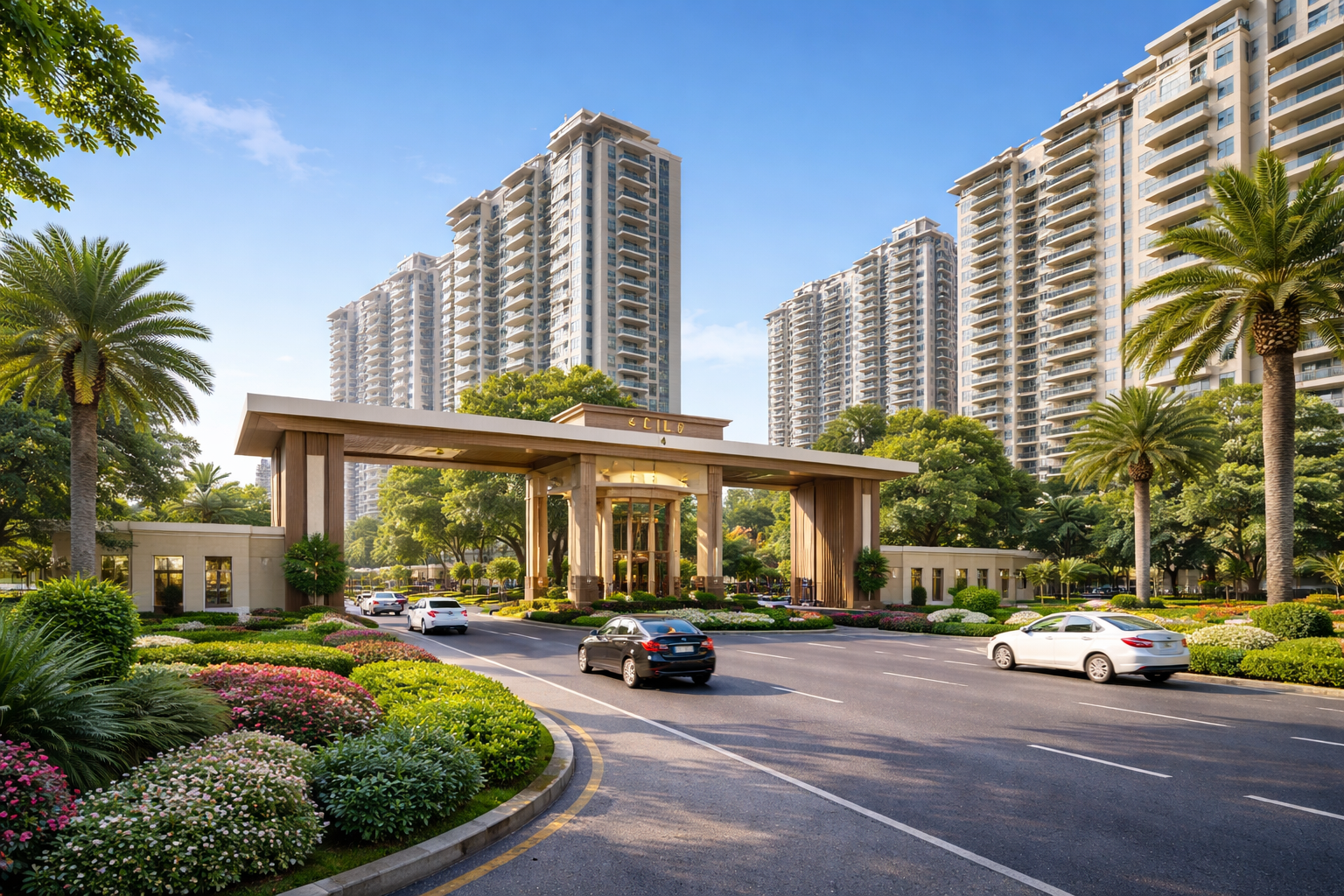 Sector 57 Gurgaon premium residential society on Golf Course Extension Road